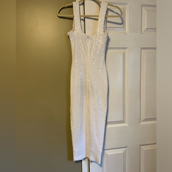 Nookie white sequence midi dress - Picture 5 of 10